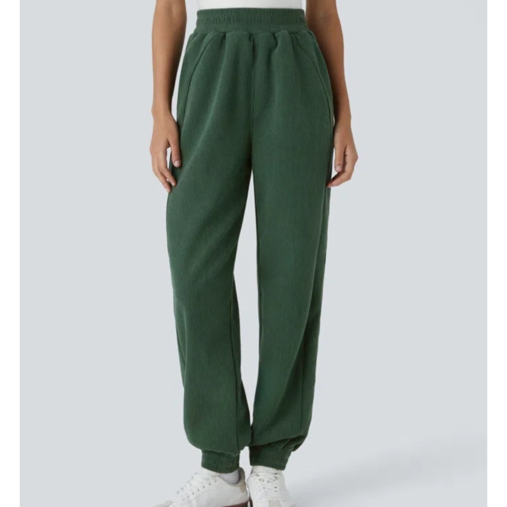Women's Green Jogger Pants